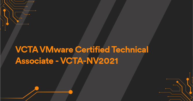 VCTA VMware Certified Technical Associate - VCTA-NV2021