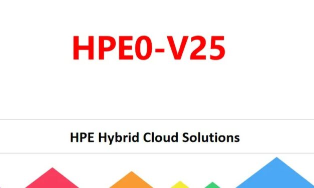 HPE0-V25 Exam Dumps For HP Certification & Test Questions