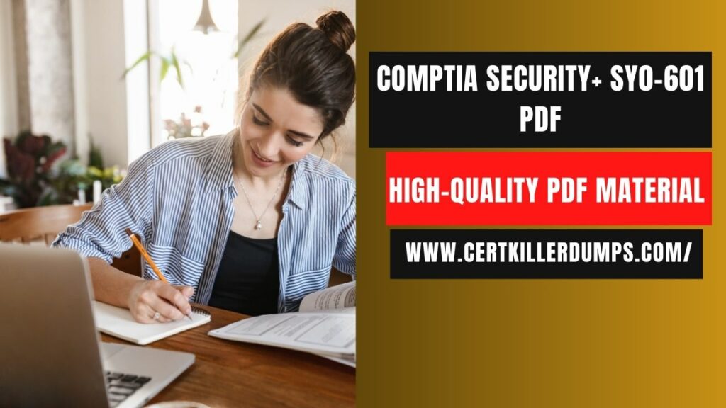 Comptia Security+ SY0-601 PDF